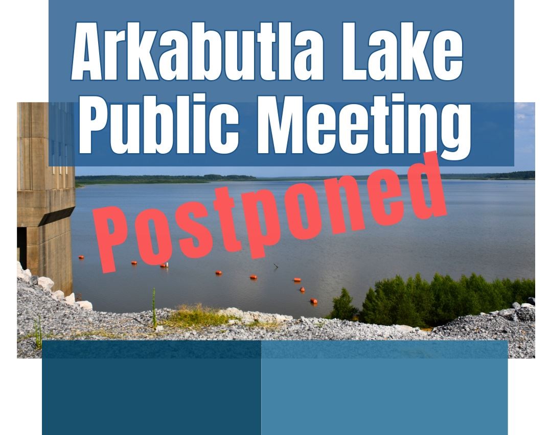 Arkabutla Lake Postponed