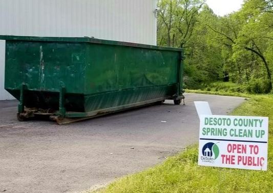 Spring Cleanup Dumpster