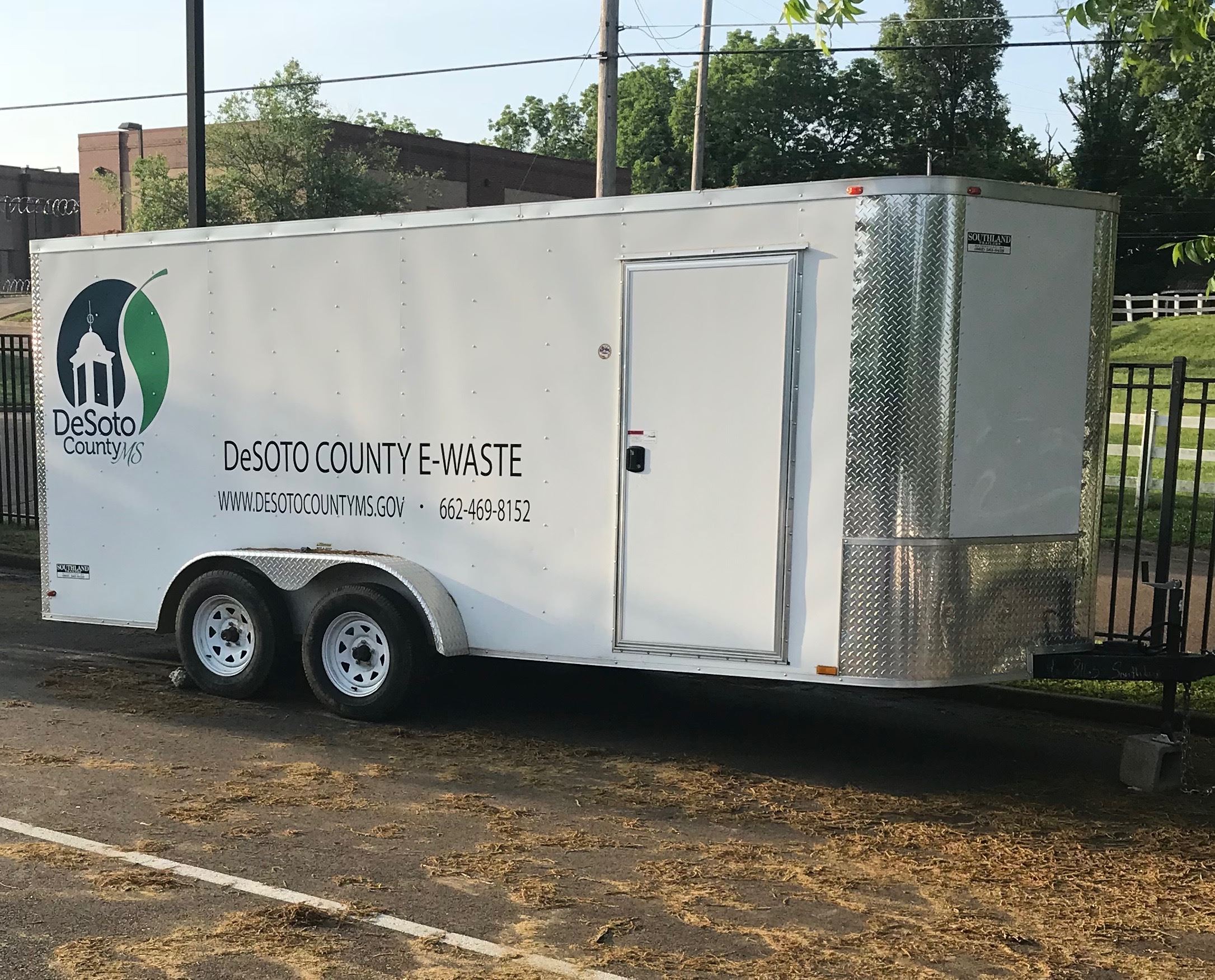 E-Waste Recycling Trailer