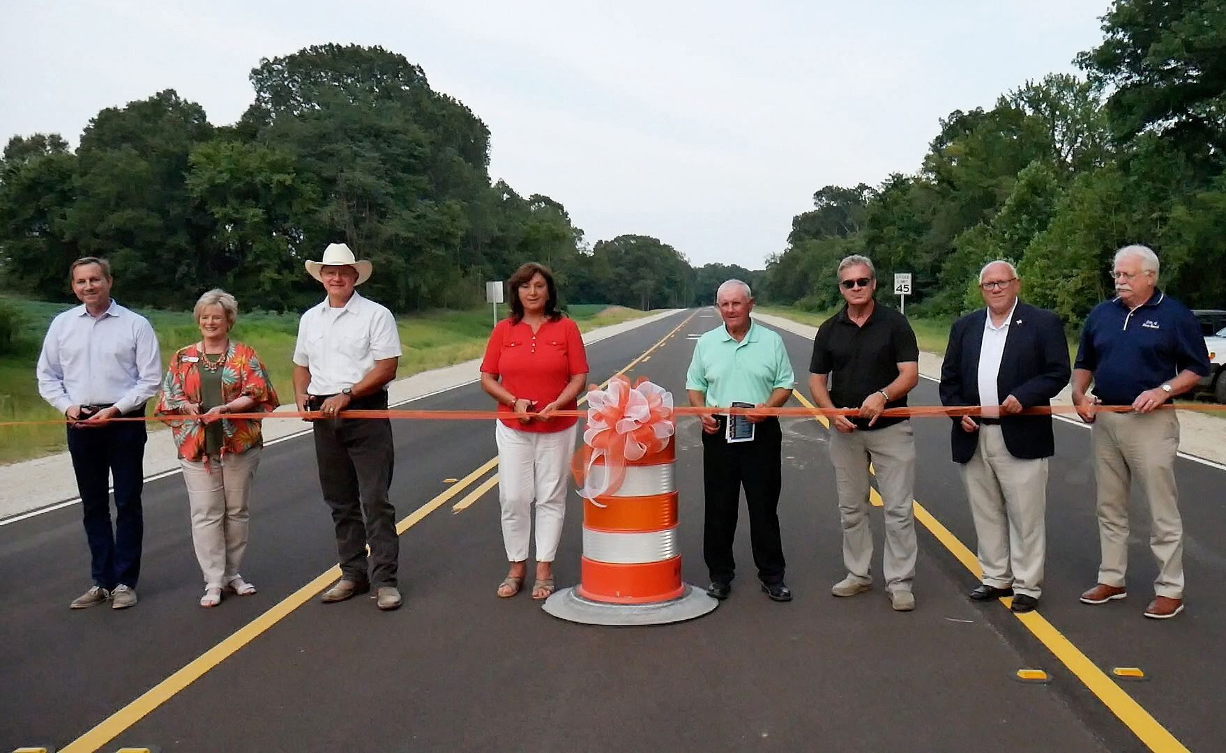 Nail Road Ribbon Cutting Picture