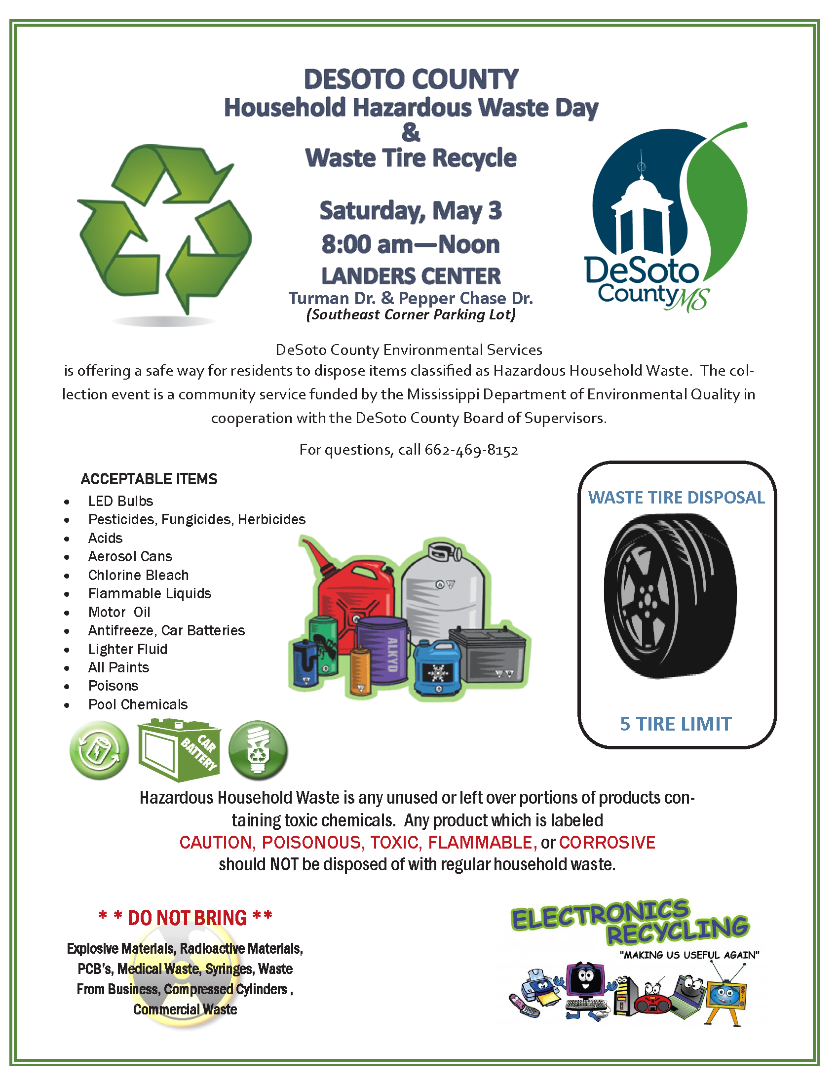 HOUSEHOLD HAZARDOUS WASTE DAY 2025