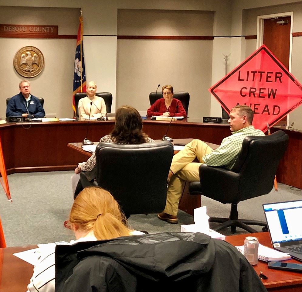 keep desoto county beautiful meeting square